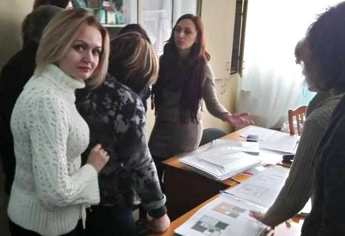 Під час спілкування з викладачами кафедри дизайну Луцького НТУ Під час спілкування з викладачами кафедри дизайну Луцького НТУ